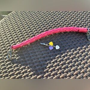 Harveys Fuchsia Lola Strap & Candy Hearts Bag CharmVEUC